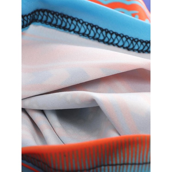 Dashiki Pocket Loose Colorful Women's Shorts
