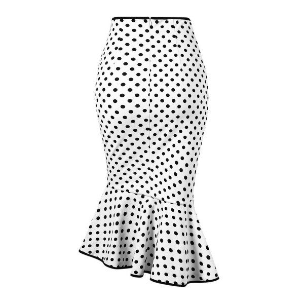 Polka Dot High Waist...