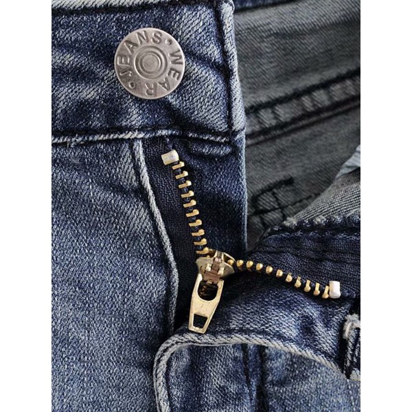 Retro Ripped Denim Women's Shorts
