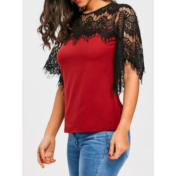 Lace Splicing Hollow...