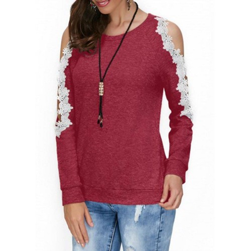 Long Skeeve Off Shoulder Women's T-shirt
