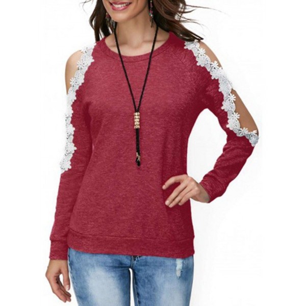 Long Skeeve Off Shoulder Women's T-shirt