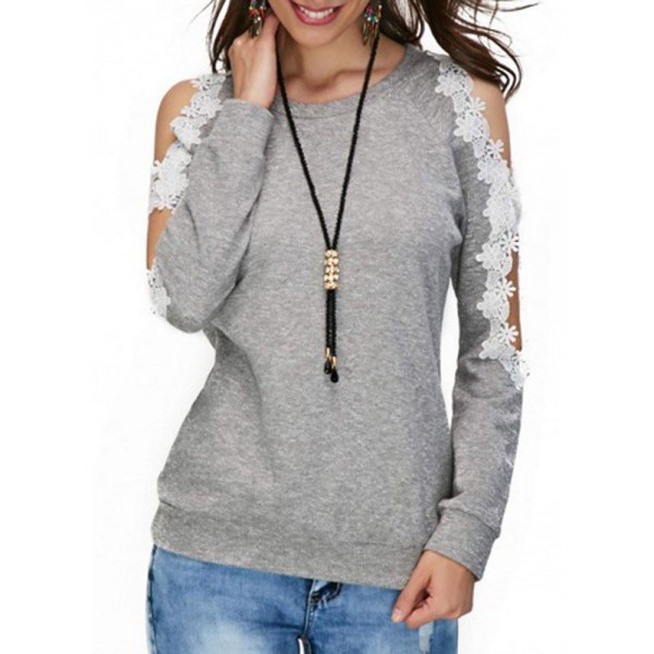 Long Skeeve Off Shoulder Women's T-shirt