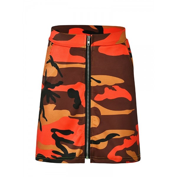Front Zipper Camoufl...