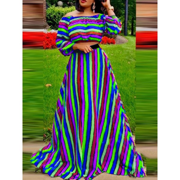Off Shoulder Women's...