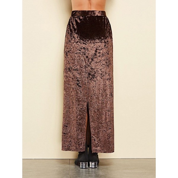 Autumn Winter Fleece Ankle-length Dress