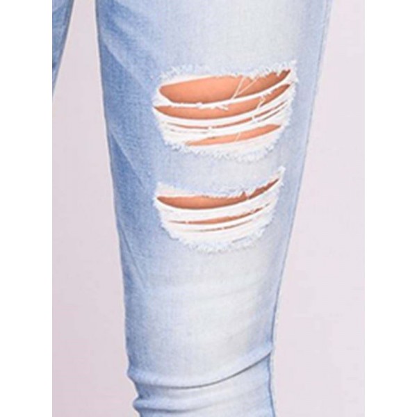 Button Hole Women's Jeans