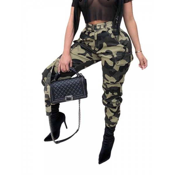 Low waist Camouflage...