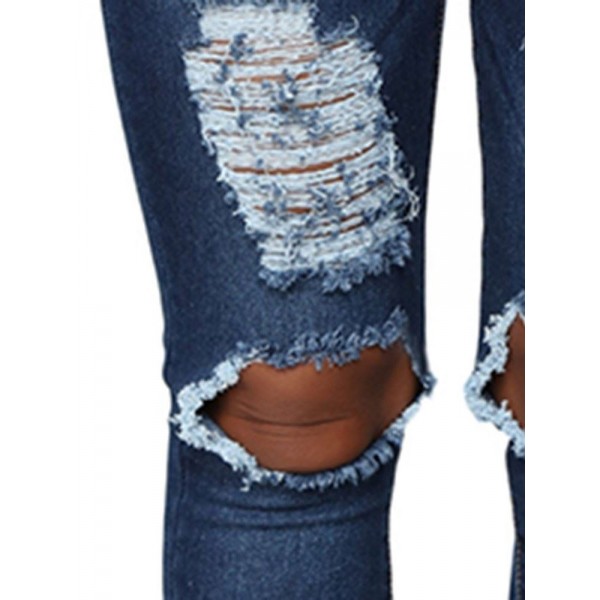 Sexy High Waist Elastic Denim Jeans