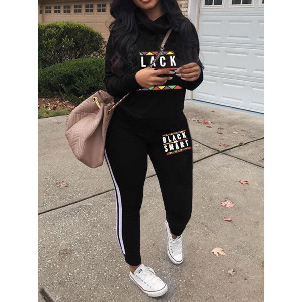 Fashion Print Letter...