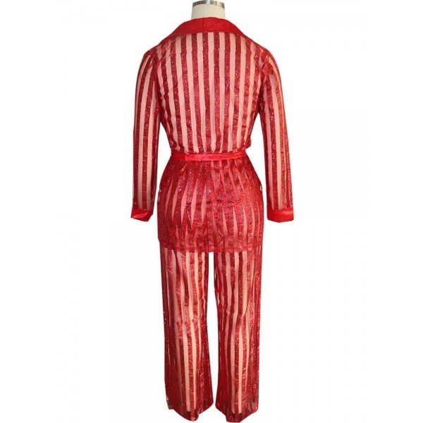 Double V Neck Solid Color Strappy Suit