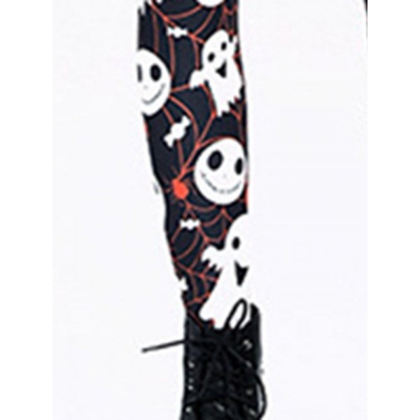3D Floral Animal Halloween Leggings