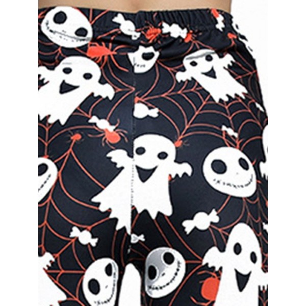 3D Floral Animal Halloween Leggings