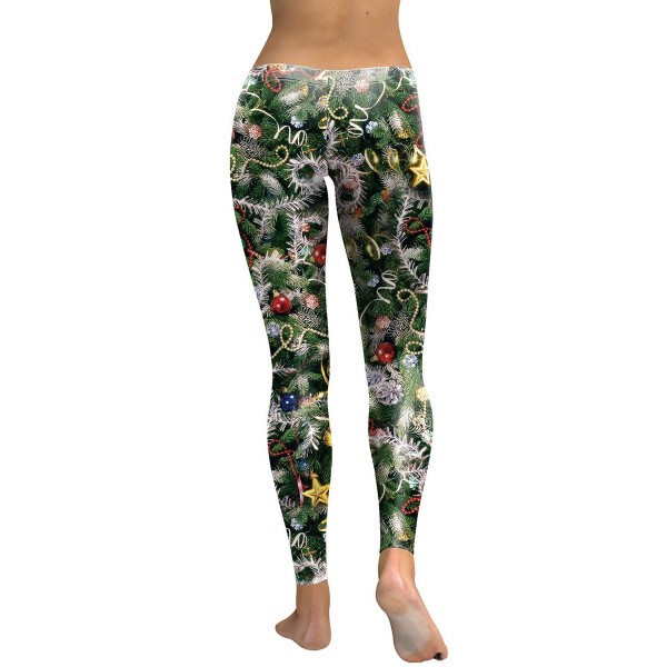 Christmas Print Breathable Women's Pants