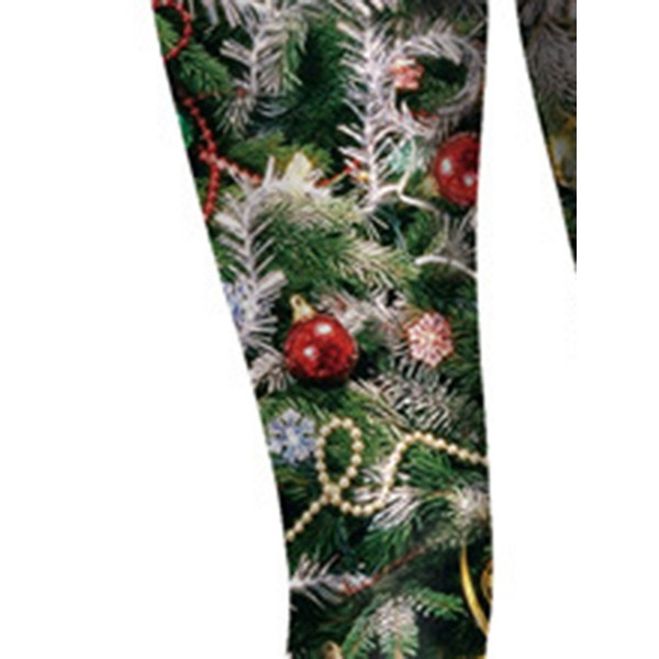 Christmas Print Breathable Women's Pants