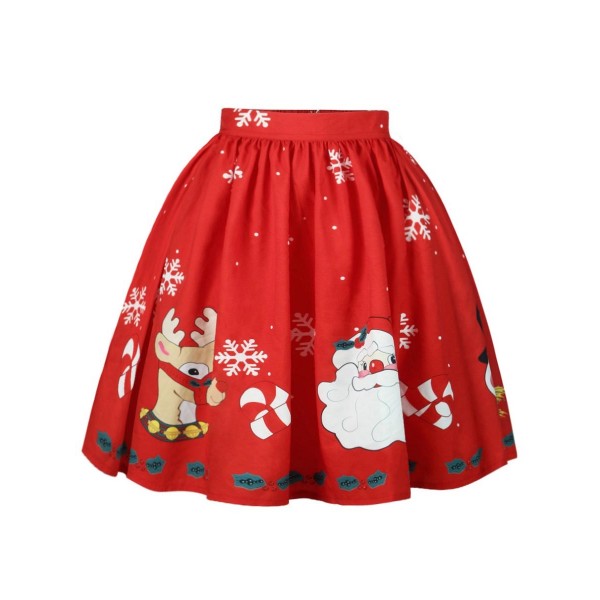 Christmas Knee-Length Womens' Ball Gown Skirt