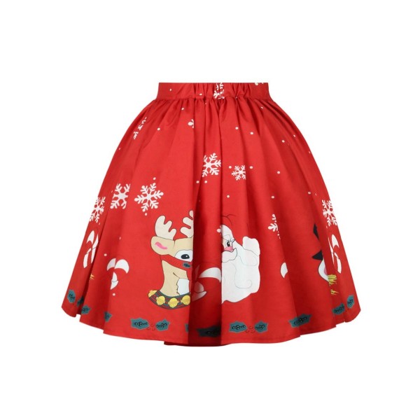 Christmas Knee-Length Womens' Ball Gown Skirt