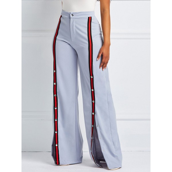 Color Block Split Lo...