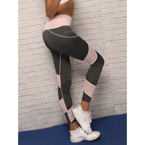 Best Seller Patchwork Contrast Color Yoga Leggings