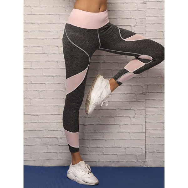 Best Seller Patchwork Contrast Color Yoga Leggings